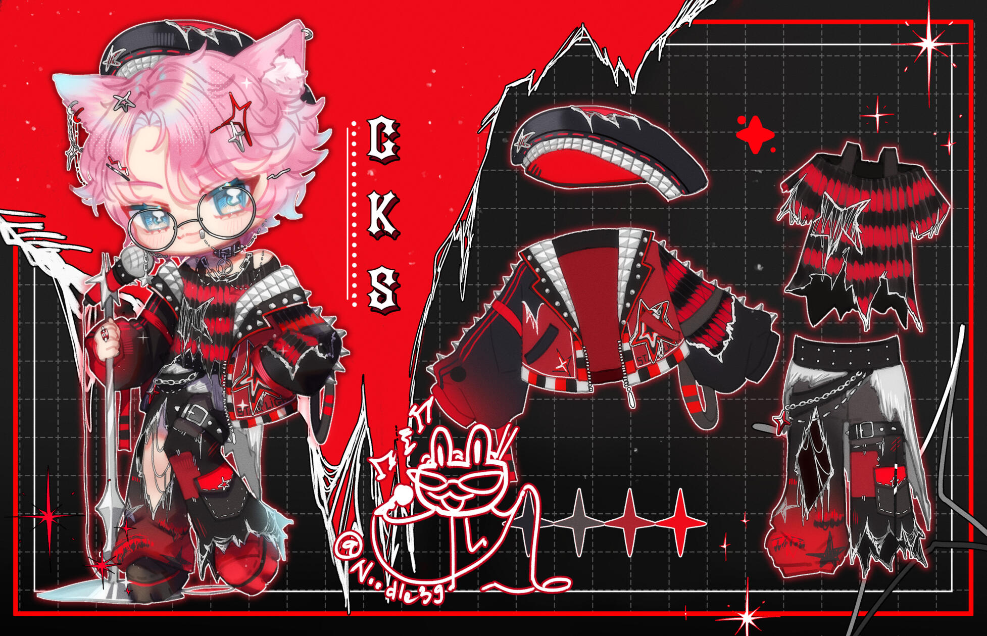Chibi Reference Sheet